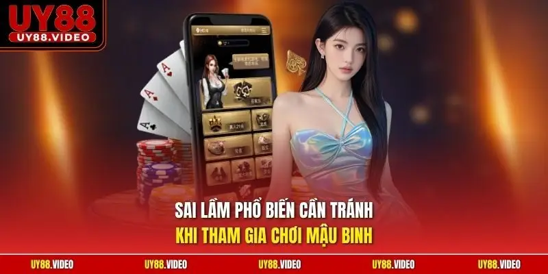 Sai lầm phổ biến cần tránh khi tham gia chơi mậu binh